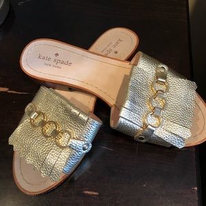 Kate Spade Gold Shoes